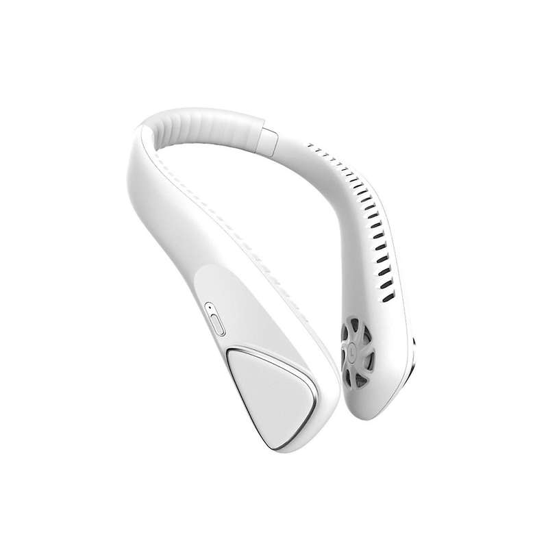 Portable Neck Fan Rechargeable-4000mah 360cooling Leafless Fan with 3 Speeds for Travel Outdoor Su