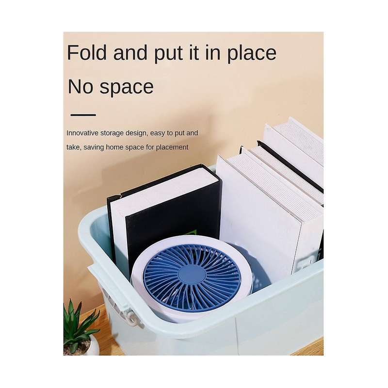 Portable Neck Fan USB Rechargeable Bladeless Fans Electric Fan Silent Neckband Wearable Cooling Fan