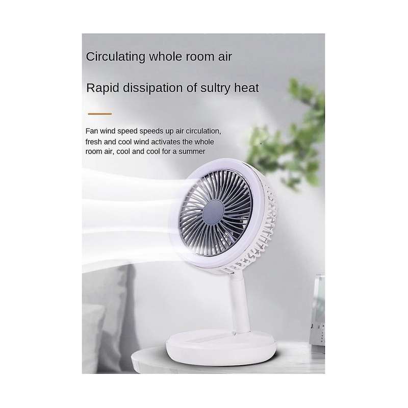 Portable Neck Fan USB Rechargeable Bladeless Fans Electric Fan Silent Neckband Wearable Cooling Fan