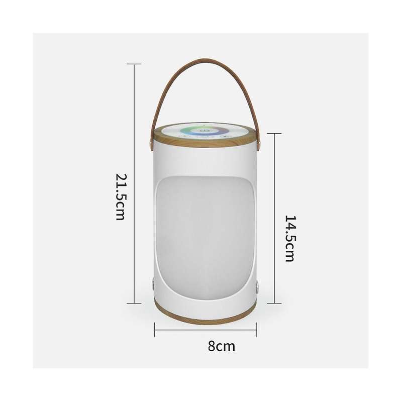 Portable Night Light Remote Control Touch Dimmable Lamp Portable Table Bedside Lamp Usb Rechargeable