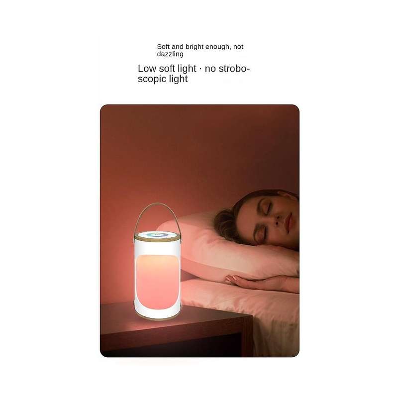 Portable Night Light Remote Control Touch Dimmable Lamp Portable Table Bedside Lamp Usb Rechargeable