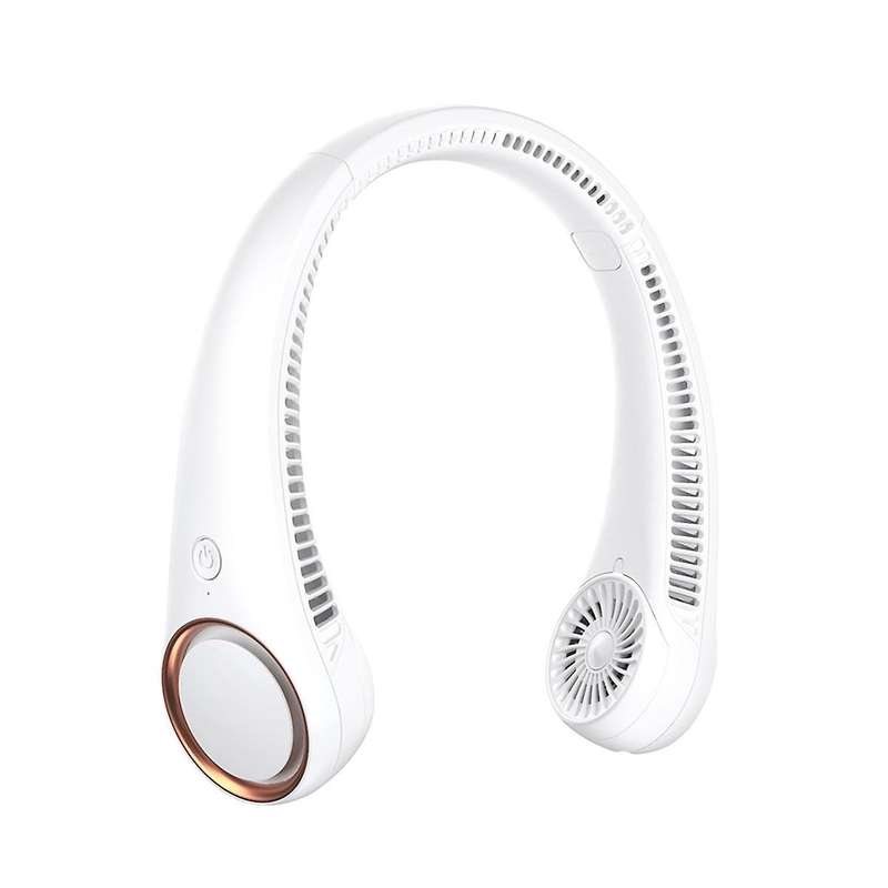 Portable Neck Fan, Rechargeable Portable Mini Fans, 3 Speeds Personal Cooling Fan, Wearable Neck Fa
