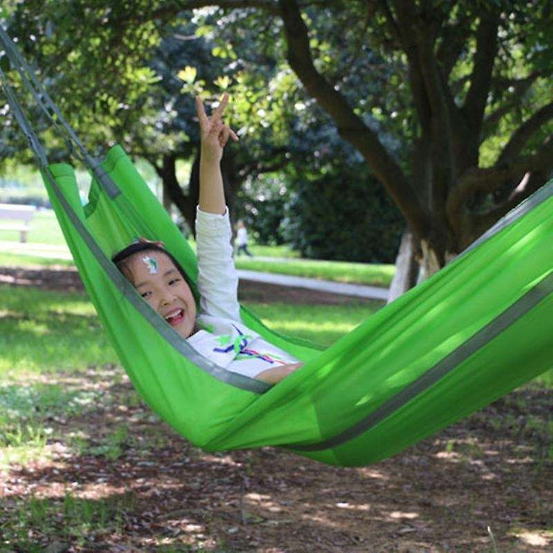 Portable Outdoor Garden Hammock Hang Bed Travel Camping Swing Hiking Canvas Hanging Bed