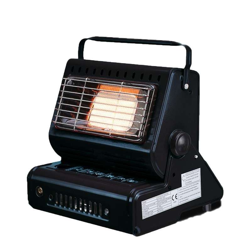 Portable Outdoor Cooker Stove Dual-Use Heater Camping Tent Gas Heater Stove Tent Accessories Roller