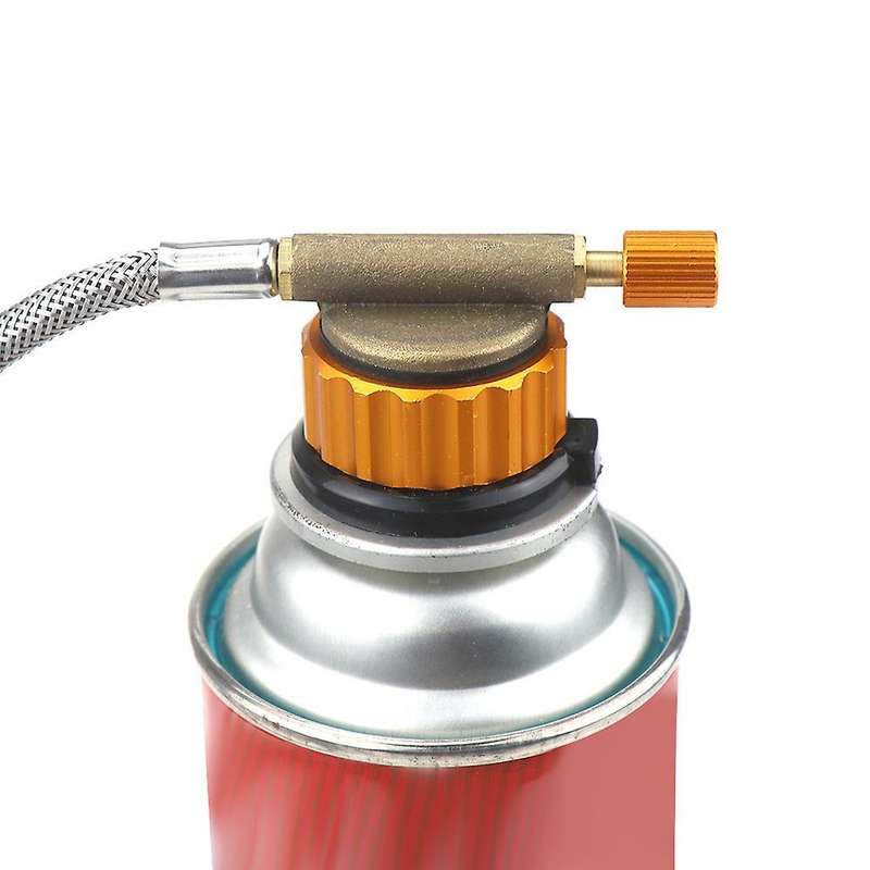 Portable Outdoor Camping Stove Adapter Valve Output Gas Tank Adapter Outdoor Barbecue Camping Tools