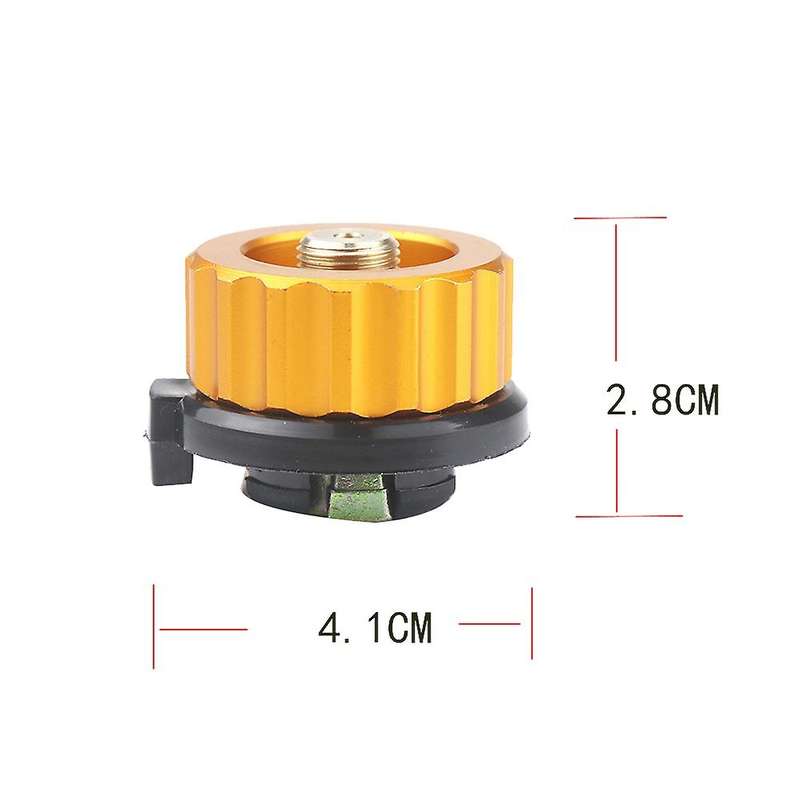 Portable Outdoor Camping Stove Adapter Valve Output Gas Tank Adapter Outdoor Barbecue Camping Tools