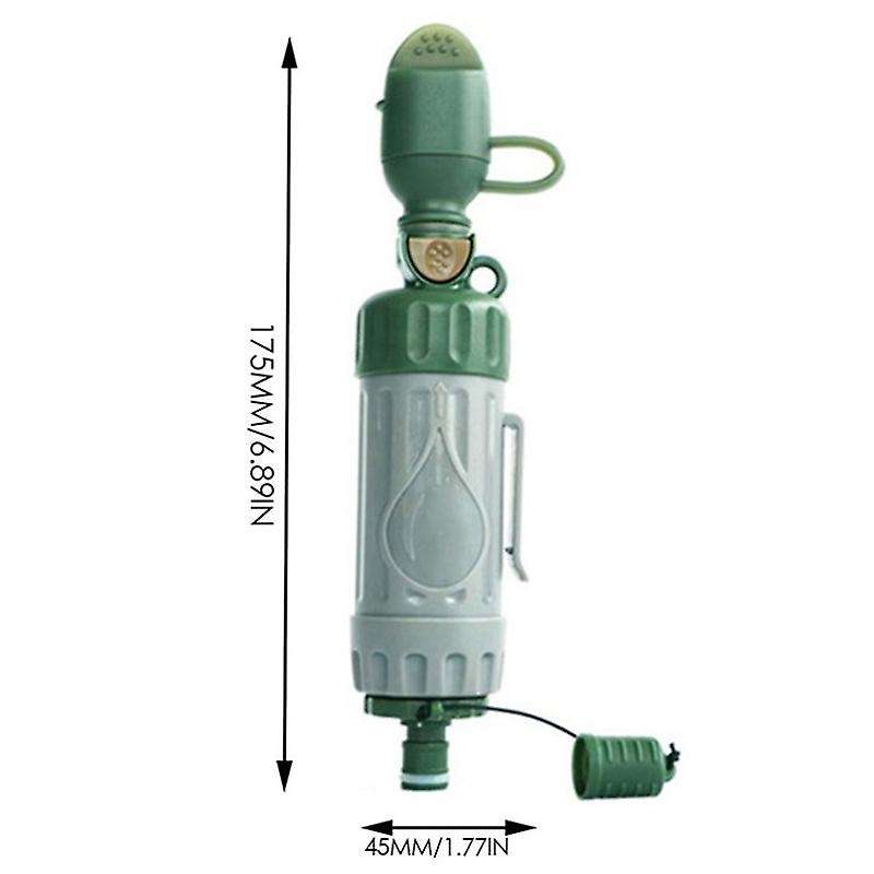 Portable Outdoor Multifunction Water Purifier Camping Hiking Emergency Survival Direct Drinking Wate