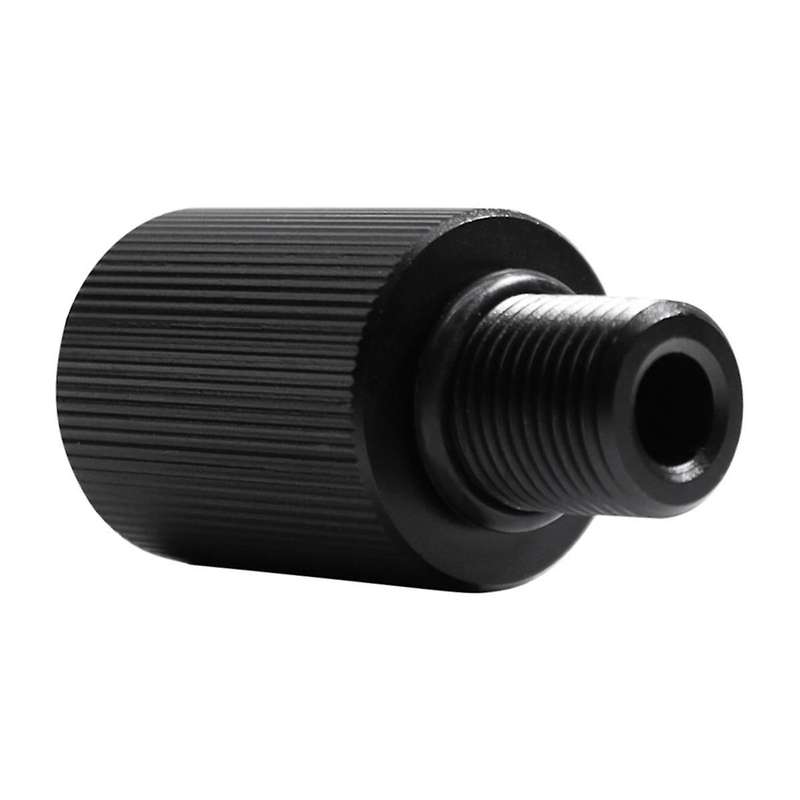 Portable Propane Tank Canister Regulator Adapter M18X1.5 to 5/8-18UNF Thread for Heaters, Burner, Co