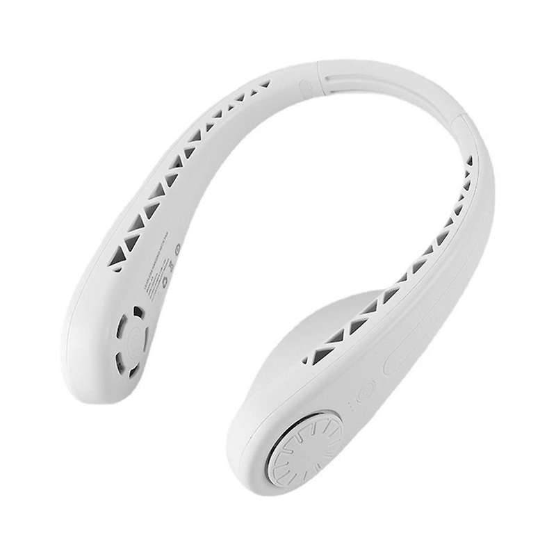 Portable Rechargeable Neck Fan,headphone Design Neck Air Conditioner,hands Free Bladeless Fan,3 Spe