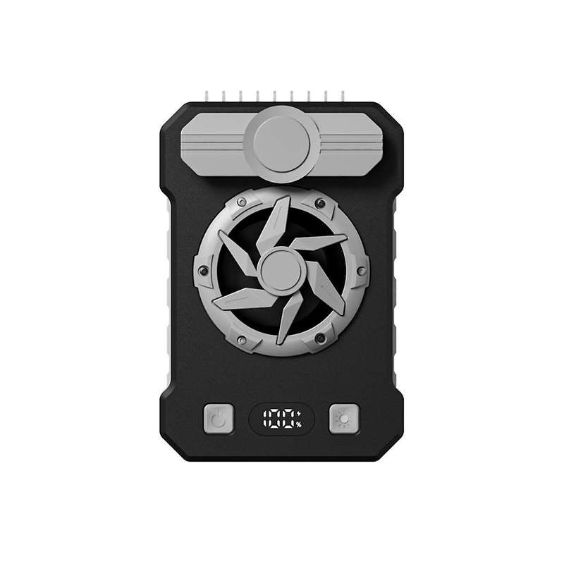 Portable Rechargeable 10000mAh Fan with 5 Speeds and Powerful Airflow Suitable for Outdoor Use, Work