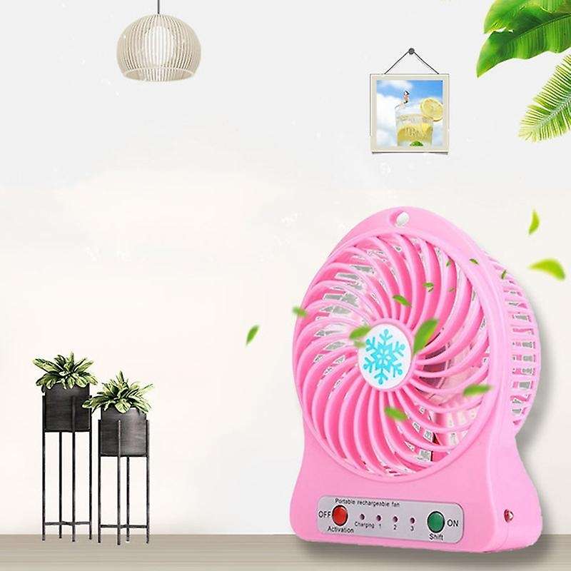 Portable Rechargeable Mini Fan Cooler Mini Desk Fan Usb Cooling Rechargeable Handheld Fans White