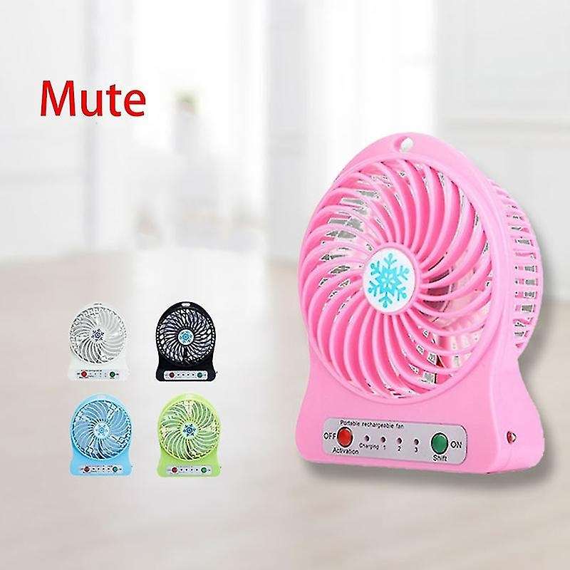 Portable Rechargeable Mini Fan Cooler Mini Desk Fan Usb Cooling Rechargeable Handheld Fans White