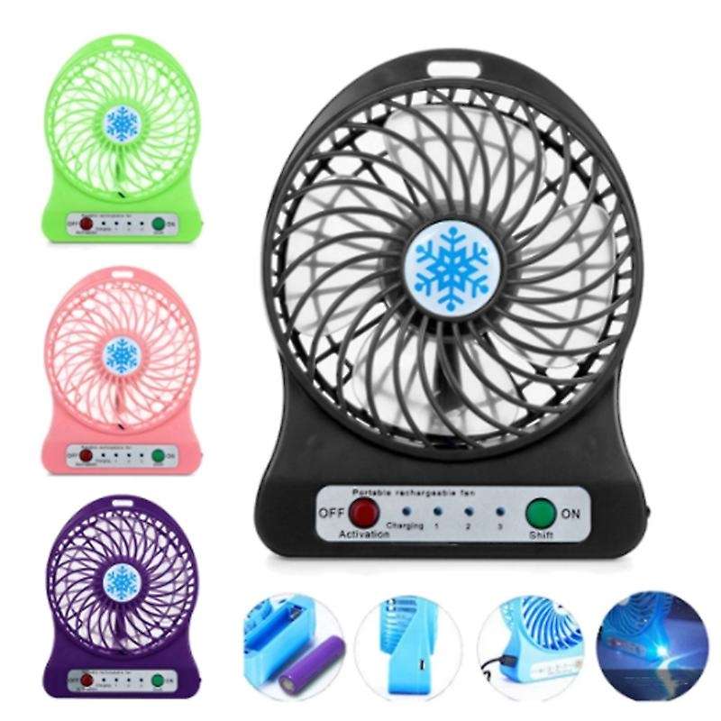 Portable Rechargeable Mini Fan Cooler Mini Desk Fan Usb Cooling Rechargeable Handheld Fans White