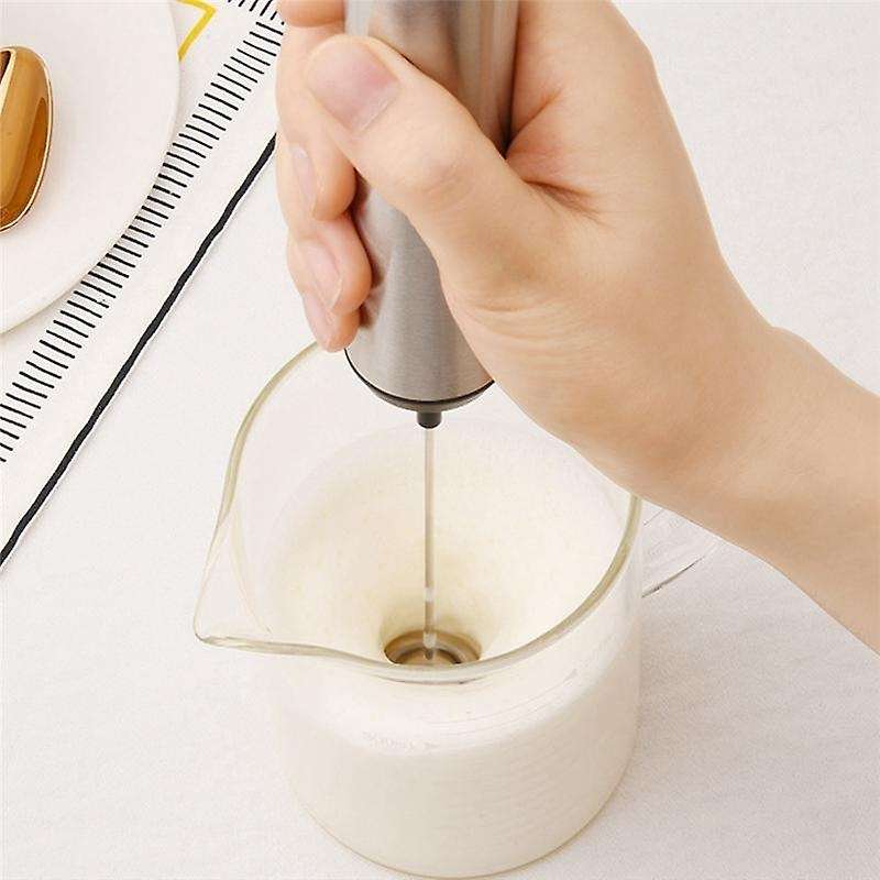 Portable Rechargeable Electric Foam Maker Handheld Foamer High Speeds Drink Mixer Coffee Frothing W