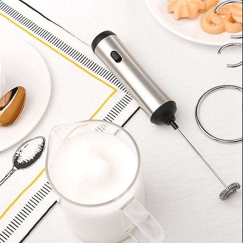 Portable Rechargeable Electric Foam Maker Handheld Foamer High Speeds Drink Mixer Coffee Frothing W