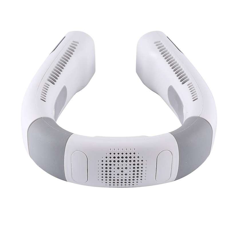 Portable Refrigeration Cooling Fan Summer Hanging Neck Fan, 4000mah Rechargeable 360 Surround Wind