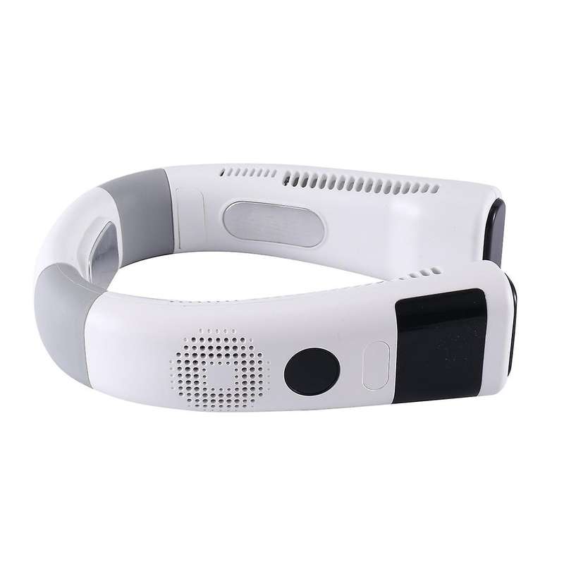 Portable Refrigeration Cooling Fan Summer Hanging Neck Fan, 4000mah Rechargeable 360 Surround Wind