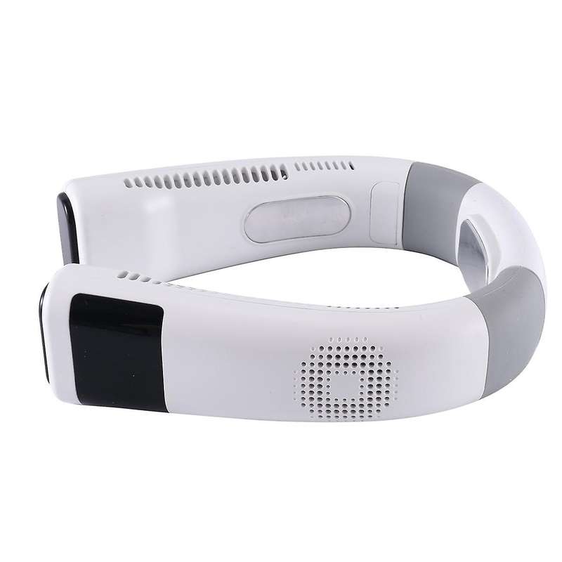 Portable Refrigeration Cooling Fan Summer Hanging Neck Fan, 4000mah Rechargeable 360 Surround Wind