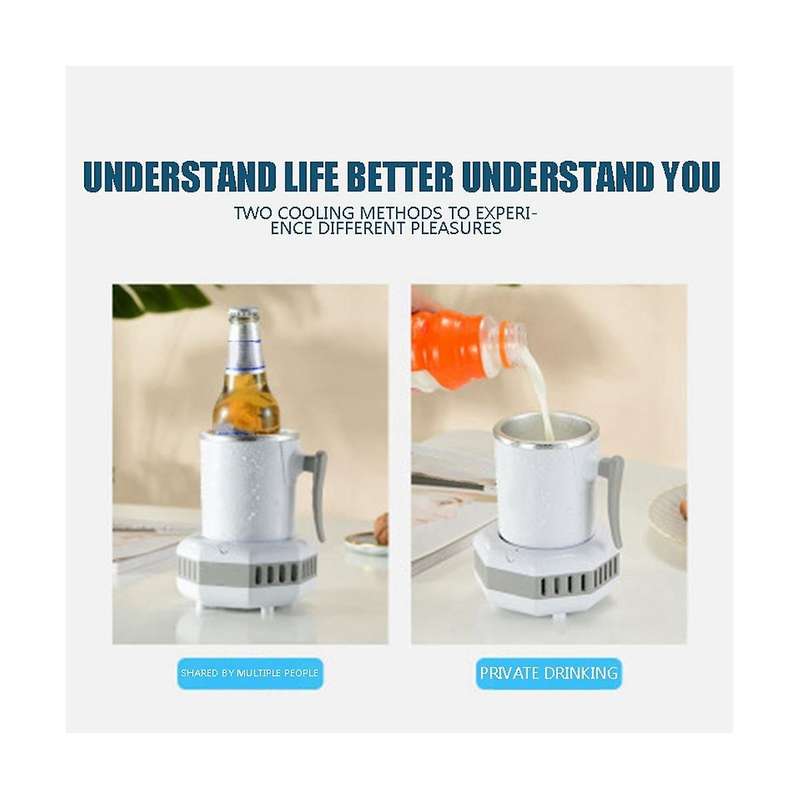 Portable Refrigerator Electric Summer Drink Cooler Kettle Instant Quick Cooling Cup Cold Drink Machi