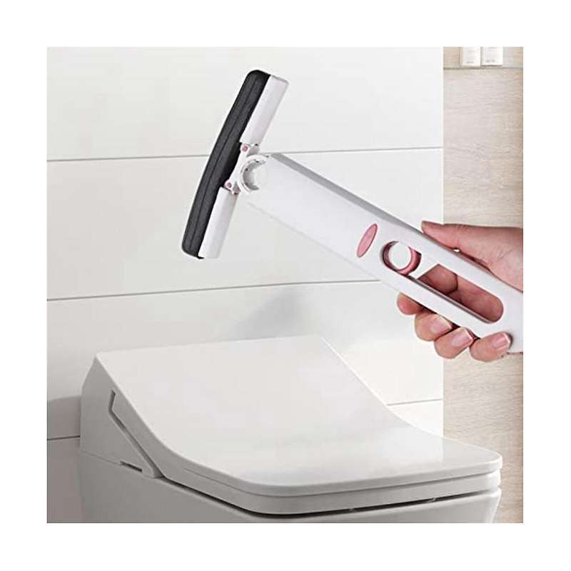 Portable Small Mop, Portable Self Squeeze Mini Mop, Lazy No Hand Wash Strong Absorbent Mop