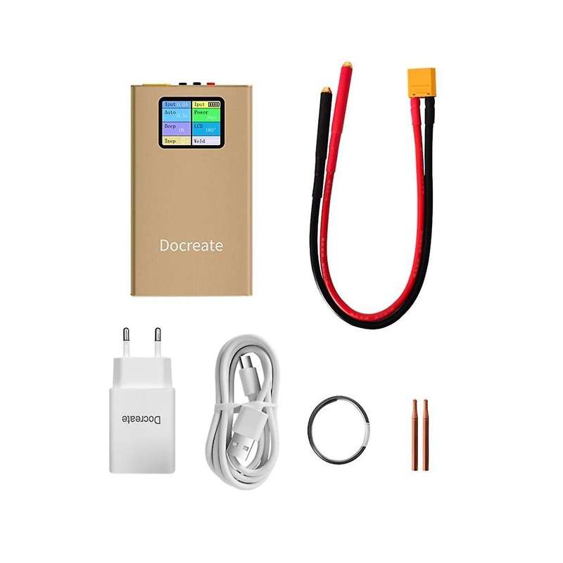 Portable Spot Welder 10000Mah Enhanced 99 Gears Adjustable with LCD Colorful Display Battery Weldi