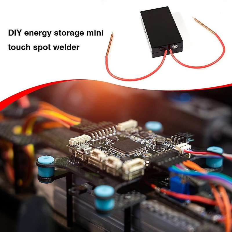Portable Spot Welder 6 Gears Adjustable Mini Spot Welding Machine for 18650 Battery Spot Welder Tool