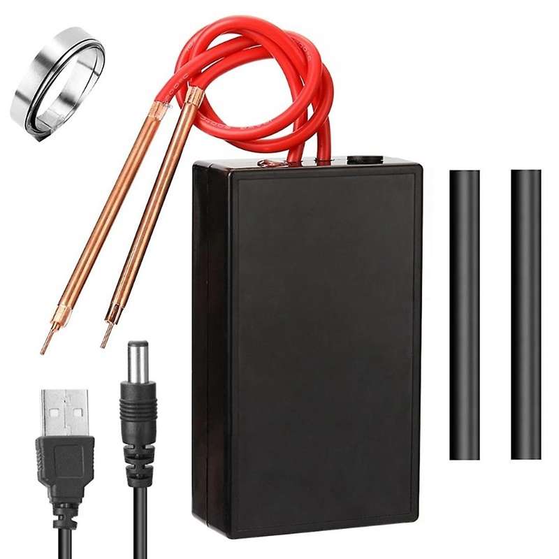 Portable Spot Welder Portable 6 Gears Adjustable Mini Spot Welding Machine for 18650 Battery Spot We