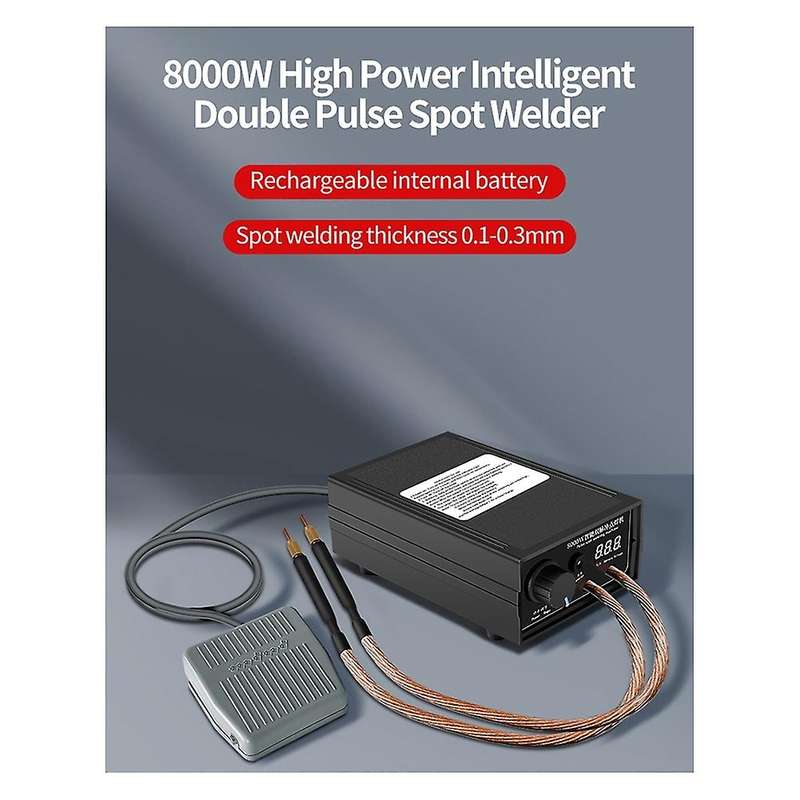 Portable Spot Welding Machine 8000w Welding Machine 18650 Lithium Battery Spot Welding Machine Us P