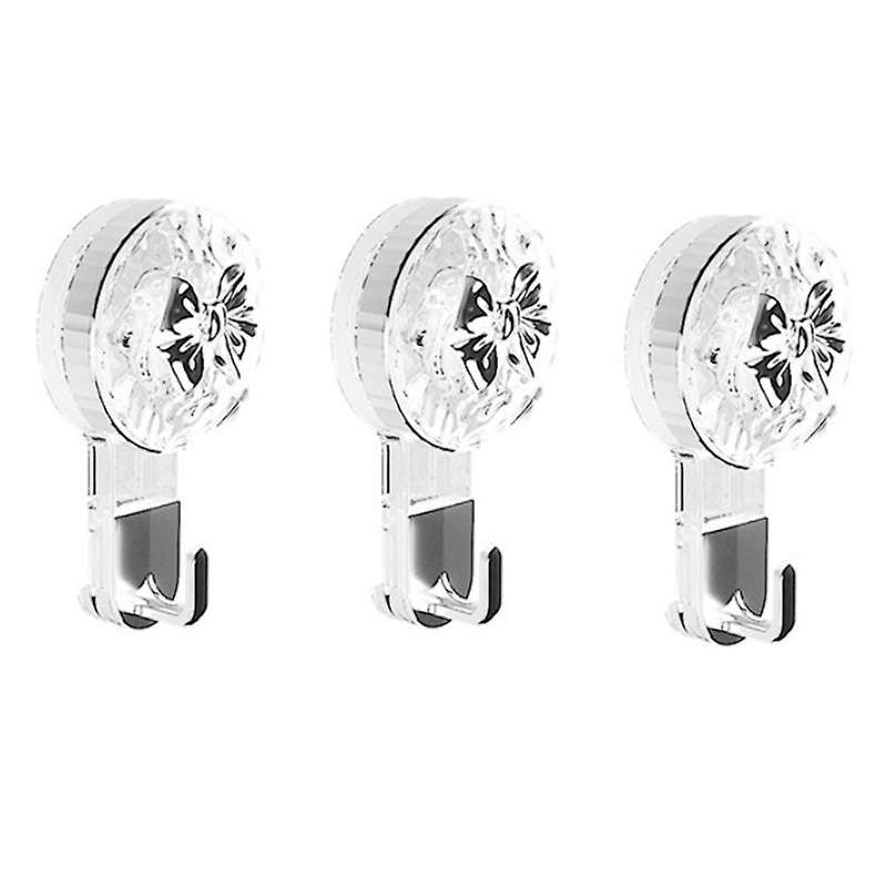 Portable Suction Cup Hooks No Hole Bathroom Door No Trace Vacuum Hook Hanging Clothes Sticky Hook Ho