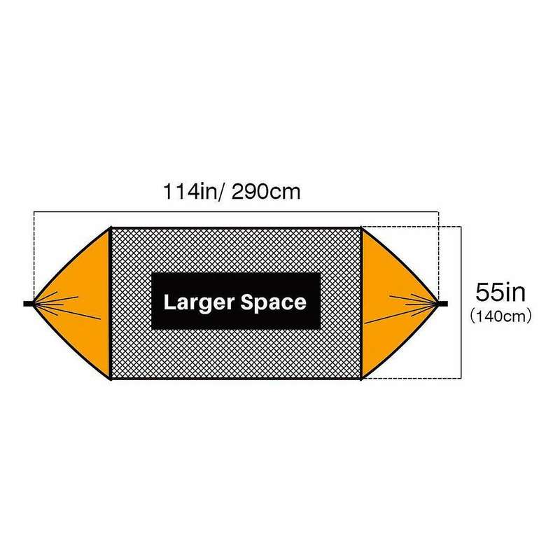 Portable Tent Camping Hammock with Mosquito Net Multi Use Portable Hammock Swing Tent for Hiking Cam
