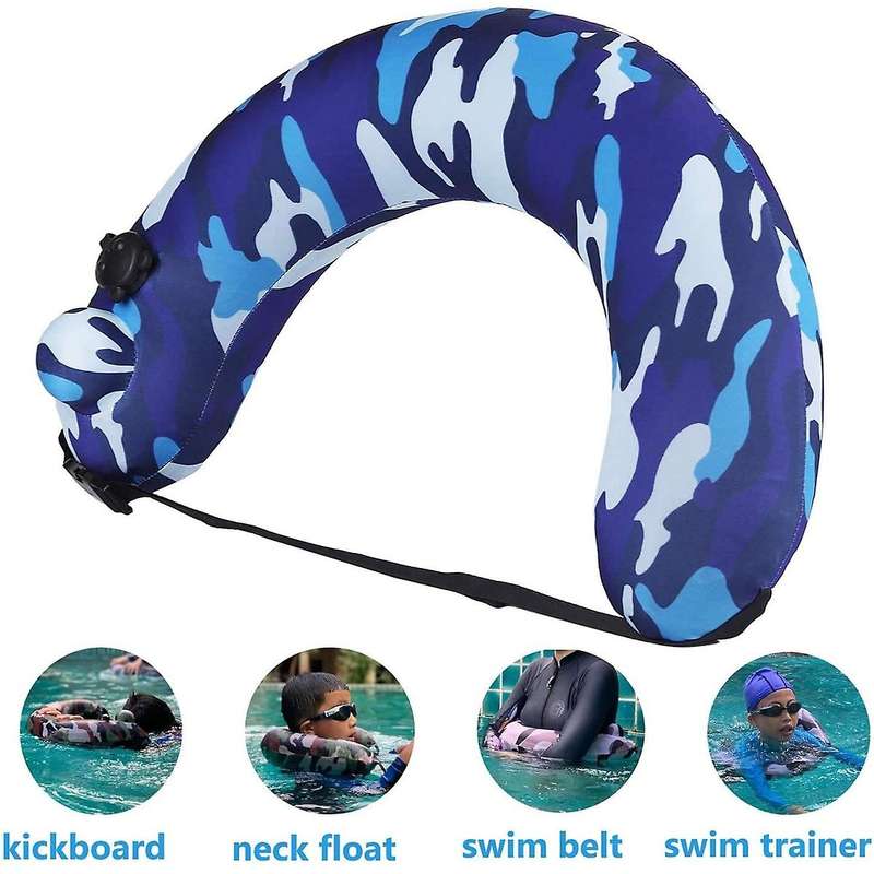 Portable Swimming Trainer Swimming Belt for Kids Adults Inflatable Swimming Ring for Kid Pool Float