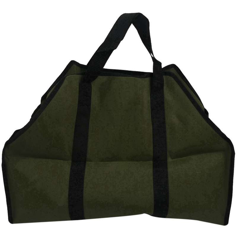Portable Storage Bag Waterproof Canvas Log Storage Bag Wood Firewood Bag Log Carrier Durable Storage