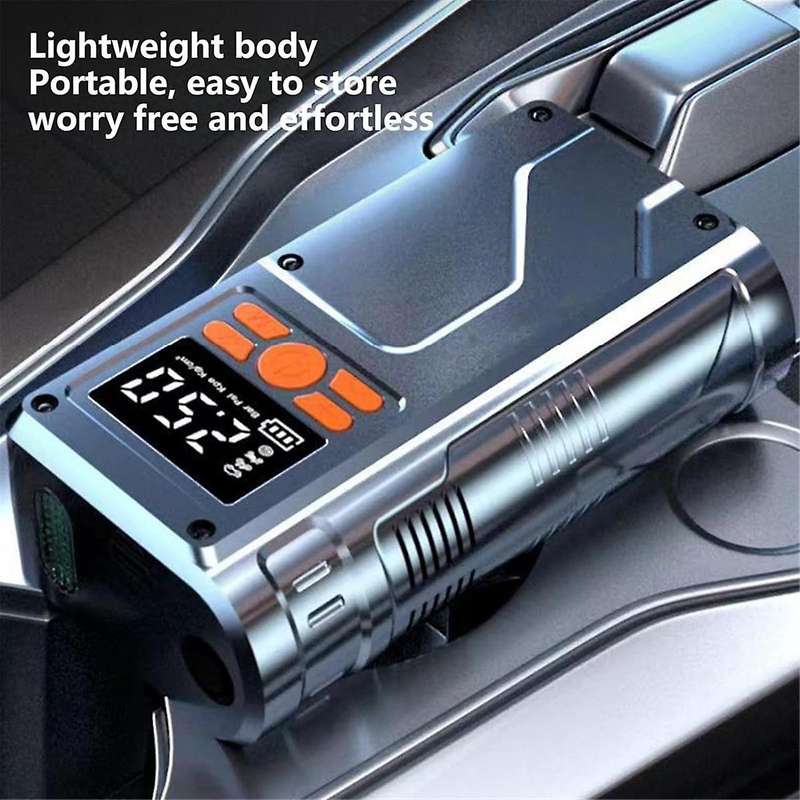 Portable Tire Inflator for Car,Corded Models Inflatable Pump,Digital Display Tire Pumps,Pressure Gau