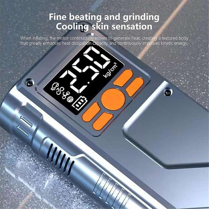 Portable Tire Inflator for Car,Corded Models Inflatable Pump,Digital Display Tire Pumps,Pressure Gau