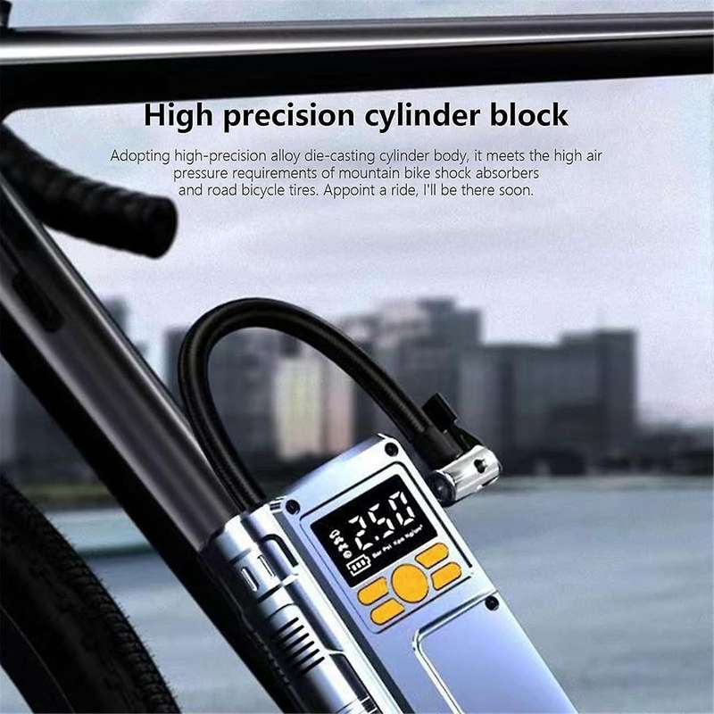 Portable Tire Inflator for Car,Corded Models Inflatable Pump,Digital Display Tire Pumps,Pressure Gau