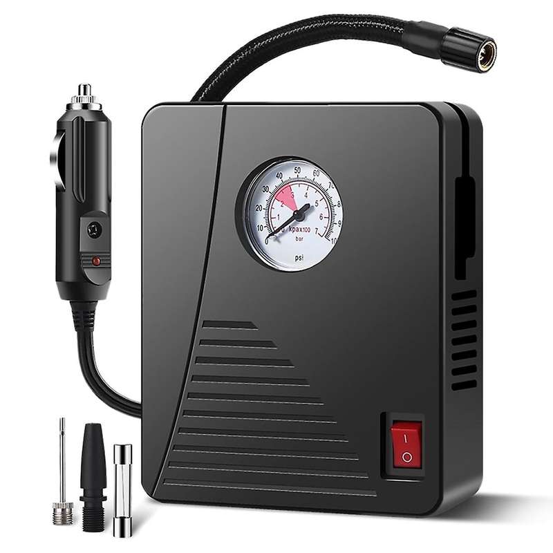 Portable Tire Inflator Compressor Car Pump for Car Tires Motorcycle 100PSI Fast Inflating Tires Inf