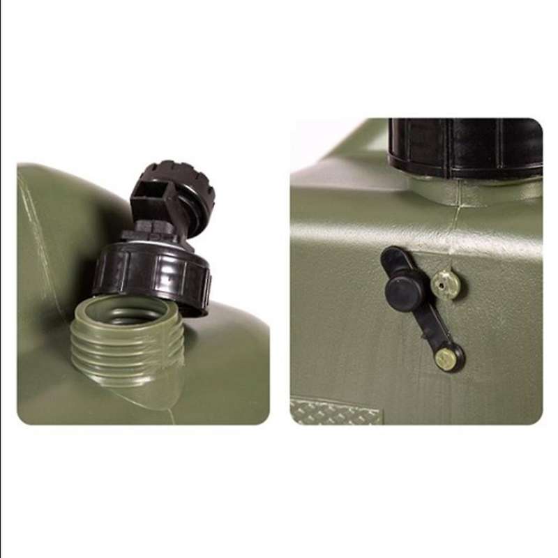 Portable Water Container with Spigot, Water Storage Tank Camp Water Jug for Camping Outdoor Hiking
