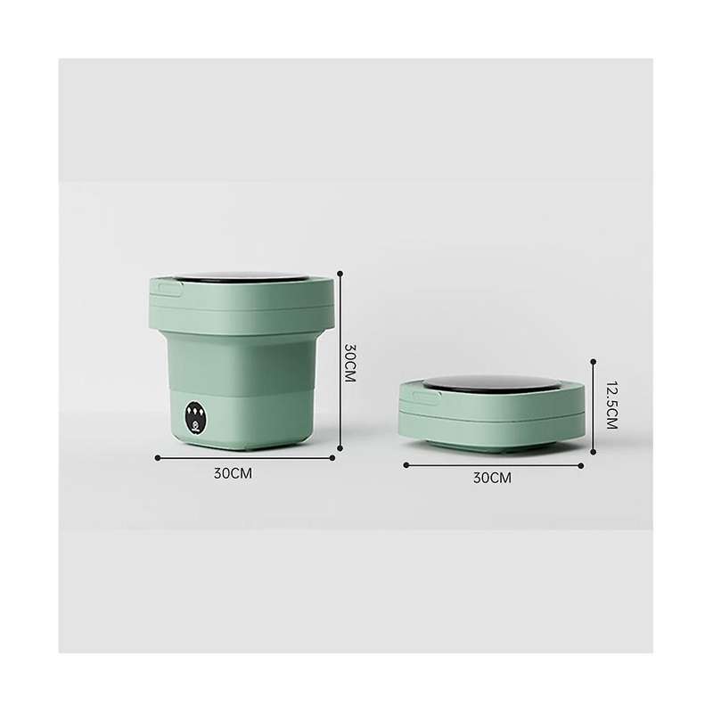 Portable Washing Machine 6.5l High Capacity Washer Half Automatic Wash Foldable Washing Machine Tra