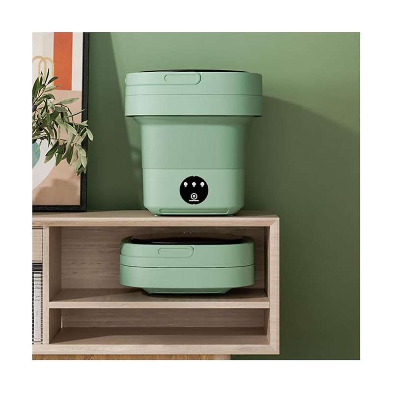 Portable Washing Machine 6.5l High Capacity Washer Half Automatic Wash Foldable Washing Machine Tra