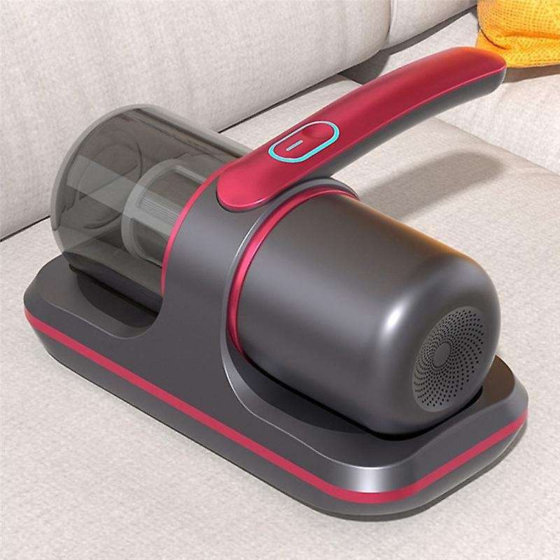 Portable Wireless Dust Removal Equipment Home Mite Meter for Mattresses Sofas with UV Light and Patt