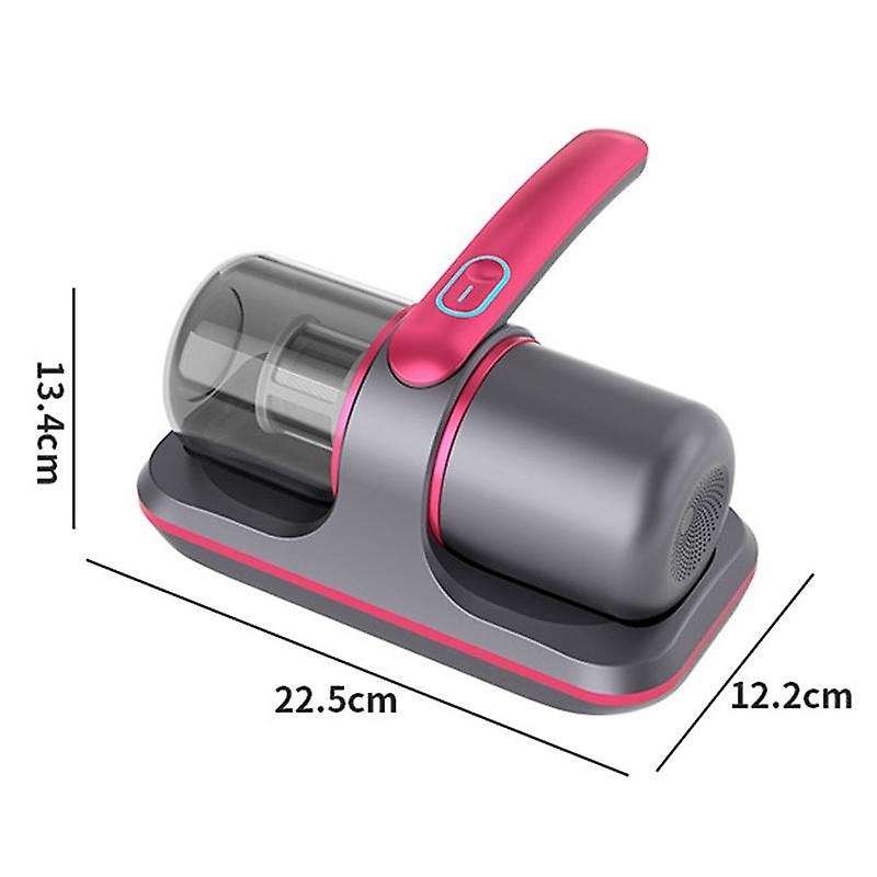 Portable Wireless Dust Removal Equipment Home Mite Meter for Mattresses Sofas with UV Light and Patt