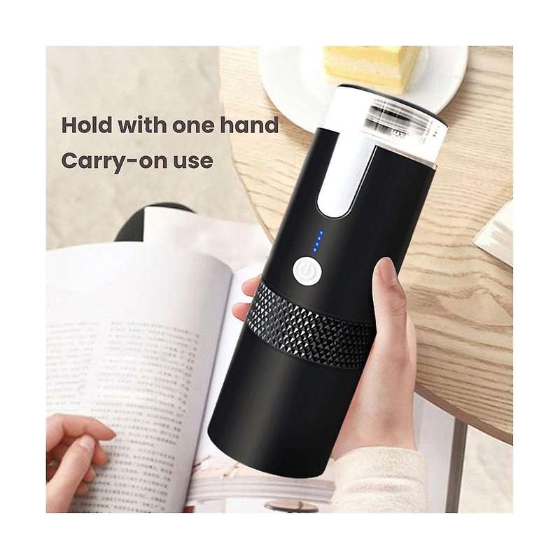 Portable Wireless Coffee Machine Built-in Battery Rechargeable Outdoor Travel Car Home Fully Automa