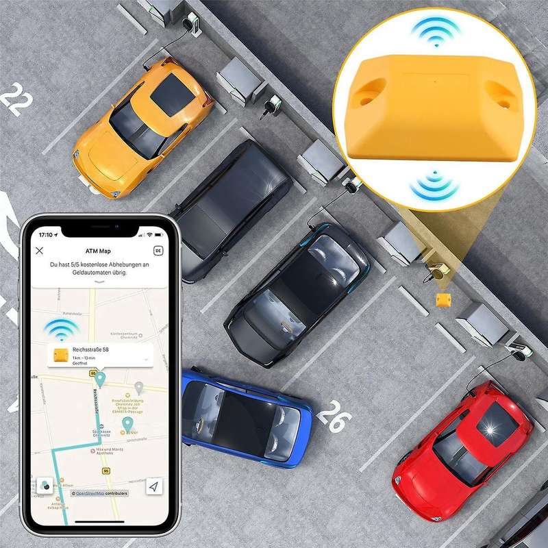 Positioning Bluetooth Beacon Navigation Positioning Base Station Waterproof Stud Type for IBeacon Bl