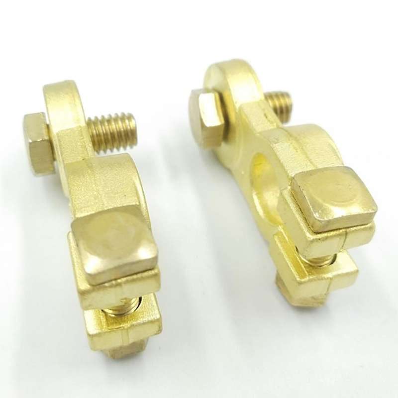 Positive & Negative Battery Terminals Connectors Clamps Terminal Connector Car Van Motorhome D