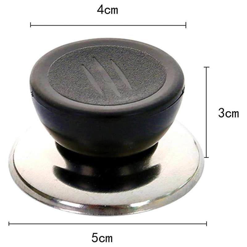 Pot Lid Knob, Universal Replacement Stainless Steel Knob, Pot Lid Handle, Pot Lid Handle
