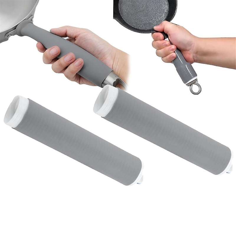 Pot Handle Heat Insulation Silicon Cover-Silicone Thermal Insulation Sleeve, Anti-Scalding Heat Insu