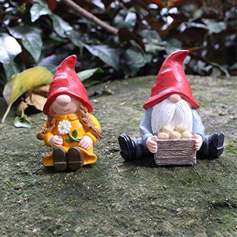 Potato Dwarf Resin Ornaments,Micro-Landscapes, Flowerpot Balcony , Garden Decoration Ornaments