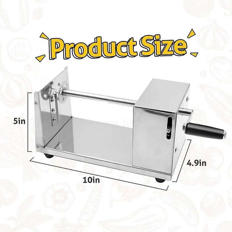 Potato Cutter Machine Spiral Cutting Machine Chips Machine Kitchen Accessories Cooking Tools Chopper