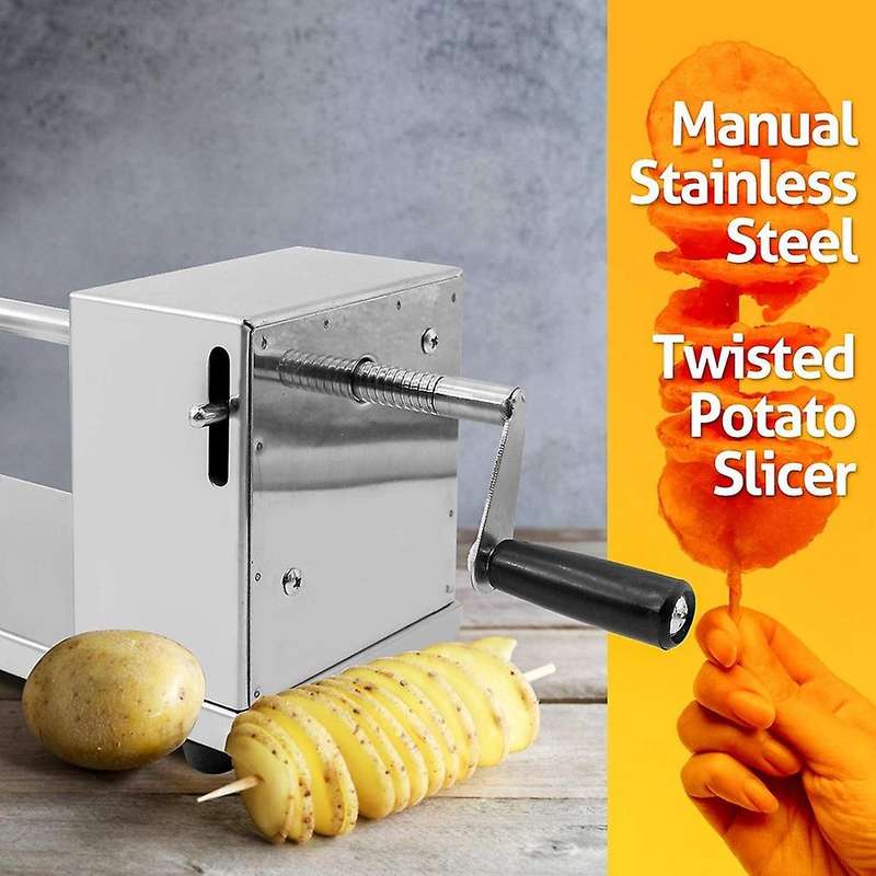 Potato Cutter Machine Spiral Cutting Machine Chips Machine Kitchen Accessories Cooking Tools Chopper