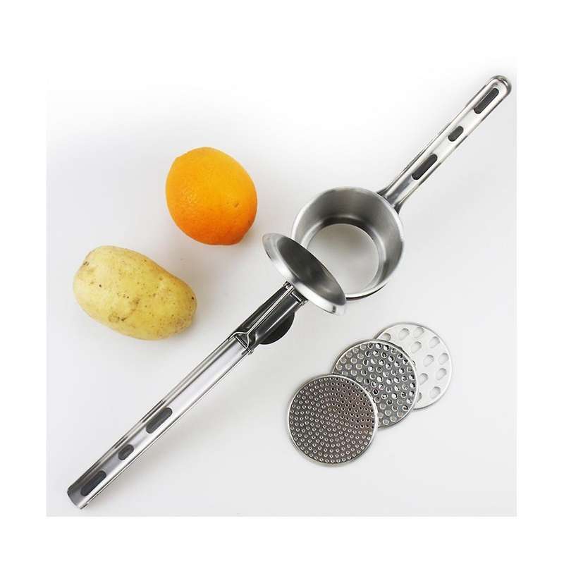 Potato Masher Potato Ricer Press Mashed Potatoes Crushing Puree Fruit Vegetable Squeezer Juicer Pre